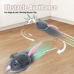 Mouse Moving Cat Toys Plush