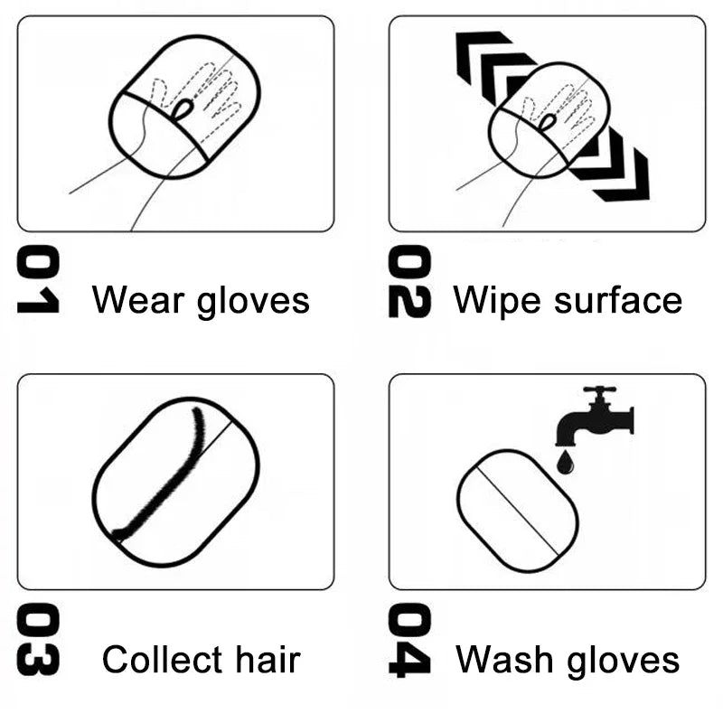 Pet Hair Remover Glove
