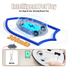 Mouse Moving Cat Toys Plush